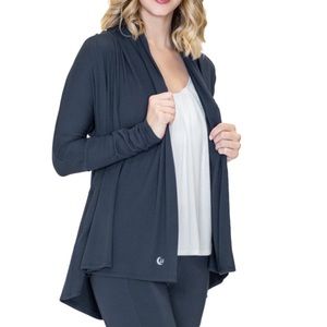 JJWinks Cozy Robe in Navy